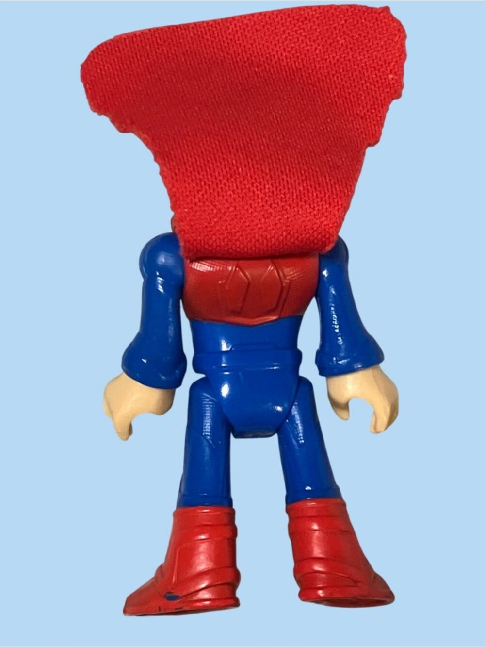 Imaginext DC Comics Superman Action Figure With Red Fabric Cape 3 Inches Tall - Picture 4 of 10